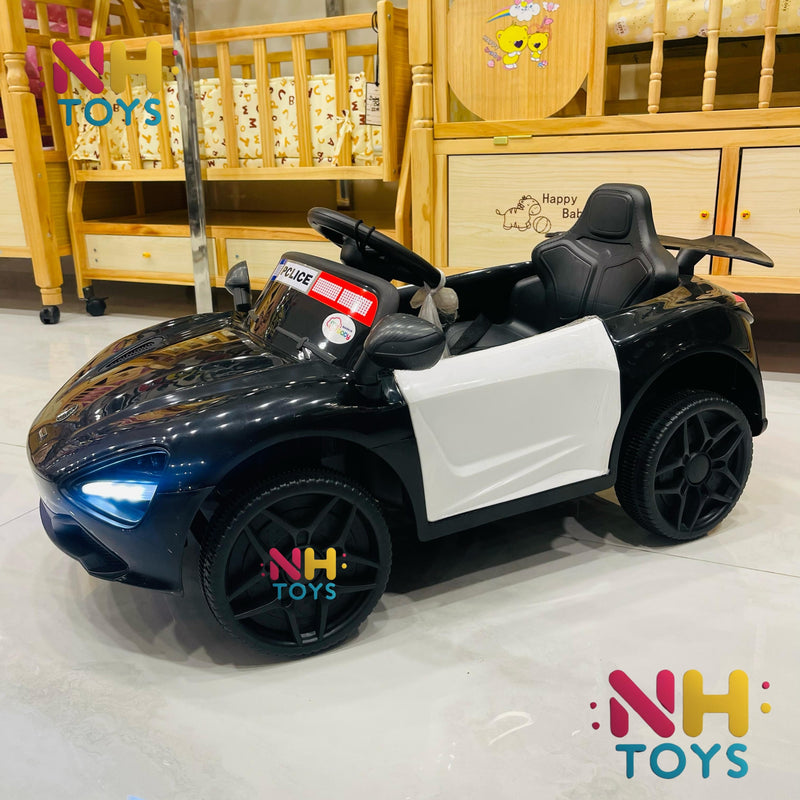 Electric Police Car for Kids