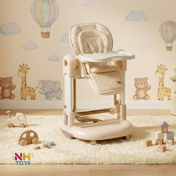 3-in-1 Convertible Baby High Chair